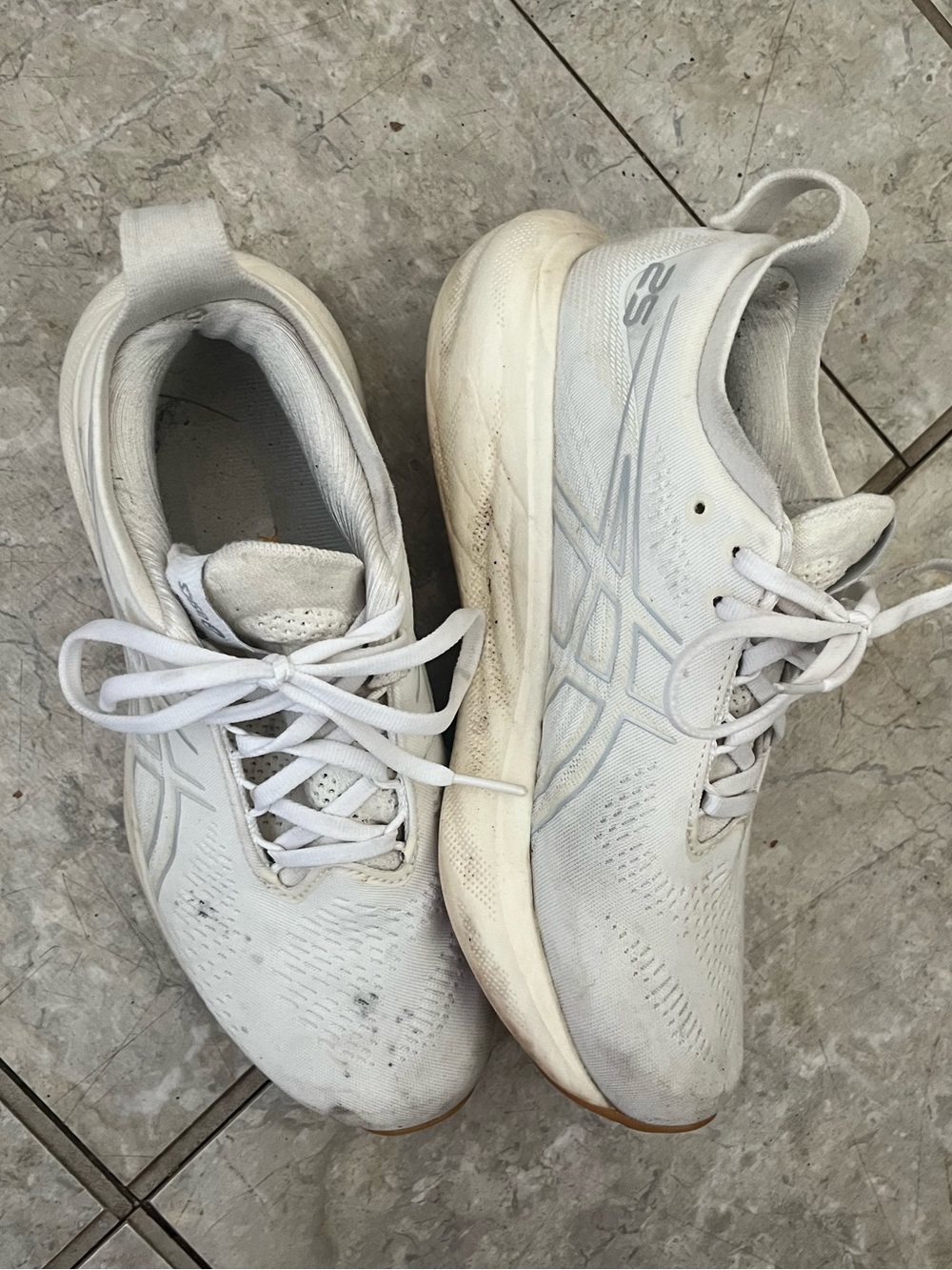 Asics Pure-Gel White Sneakers
